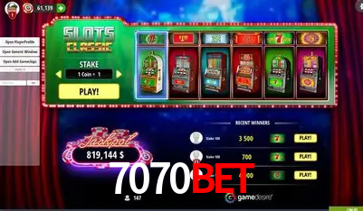Descubra a Magia dos Jogos de Arcade no 7070bet